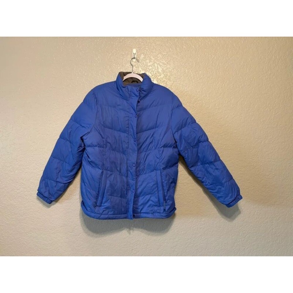 L.L. Bean Royal Blue Goose Down Puffer Jacket XL